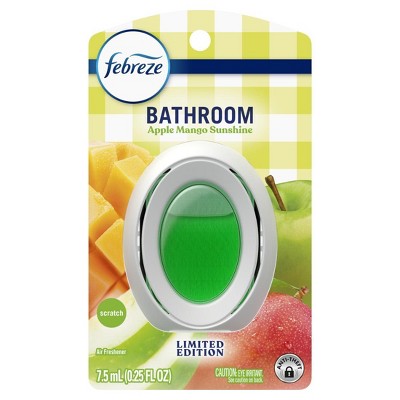 Febreze Bathroom Air Freshener, Odor-Fighting, Apple Mango Sunshine Scent, 1 Count