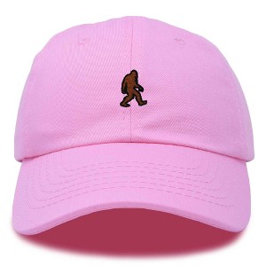 Dalix Sasquatch Embroidered Cap Cotton Baseball Summer Cool Dad Hat Mens - 1 of 4