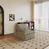 MAYEERTY 1-Seater Sofa Camel - Single Seat, Corduroy, No Assembly, Great for Corner/Small Apartment - 2 of 4