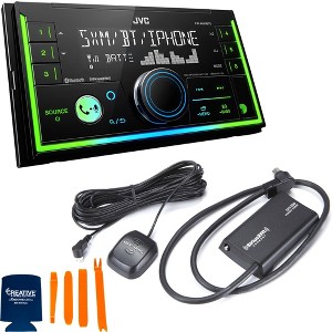 JVC KW-X840BTS 2-Din Digital Media Receiver compatible with SXV300 SiriusXM Tuner, Bluetooth and Amazon Alexa - 1 of 4