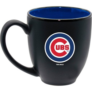 MLB Chicago Cubs 15oz Inner Color Black Coffee Mug - 1 of 3