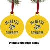 McNeese State University Cowboys Logo Aluminum Holiday Christmas Tree Ornament - 2 of 4