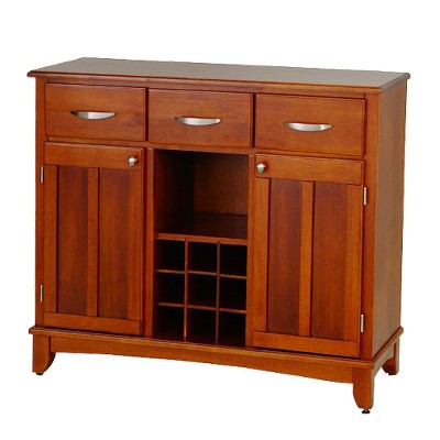 Hutch-Style Buffet Wood/Oak - Home Styles