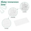 Unique Bargains Diatomite Water Absorbent Grooves Soap Dish Drying Mats 8.66" x 4.33" 2 Pcs - 3 of 4