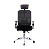 CAVINAS Executive Office Chair Ergonomic Computer Chair with Breathable Mesh Back and Adjustable Armrests, Desk Chair for Study, Home Office - 2 of 4