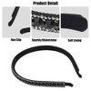 Unique Bargains Women's Rhinestone Faux Crystal Headbands Hair Accessories 0.47 Inch Wide 1 Pc - 3 of 4