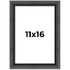 PosterPalooza | Refined Black Picture Frame - UV Acrylic, Foam Board Backing, Hanging Hardware - 2 of 4