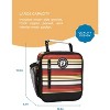 Hang Ten Basic Insulated Lunch Bag for Mens Womens Kids, Thermal Reusable Lunch Box Cooler Totes for Office, School, Picnic, Camping - 3 of 4