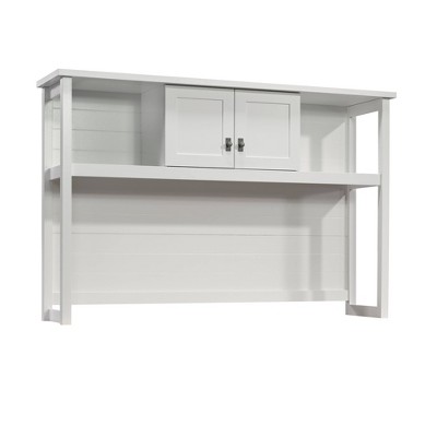 Sauder Cottage Road 60" Desk Hutch White