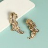 SOHI Women's California Gold Casual Drop Earrings - 2 of 4