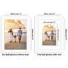 Americanflat Picture Frame with Oval Mat Insert and Shatter-Resistant Glass - Signature Collection - Photo Frame for Wall Display - 2 of 4