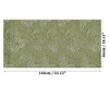 Unique Bargains Blackout Curtains Short Window Curtains Cotton and Linen 55.12"L x 18.11"W Green - 4 of 4