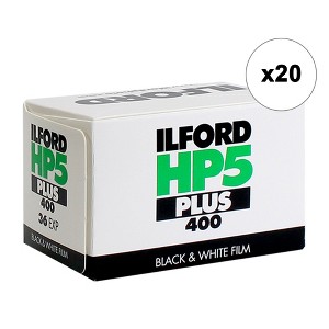 Ilford HP5 Plus Black & White Negative Film 35mm Roll Film, 36 Exposures - 20 Pack - 1 of 4