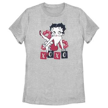Women's Betty Boop XOXO Kisses T-Shirt