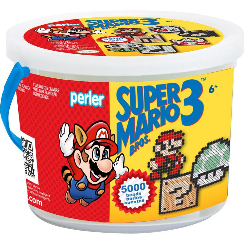 Perler Fused Bead Bucket Kit-Super Mario Bros. 3, 1 of 7