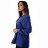 Just Love Womens Solid Jacket Uniform Coat - Nurses Scrub Labcoat - 2 of 3