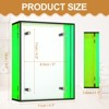 Unique Bargains Acrylic Wall Tabletop Display Floating Single Image Frame - 2 of 4