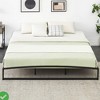 Low Bed Frame Full Size - 10 Inch Heavy Duty Metal Platform, Mattress Foundation, No Box Spring Needed, Noise-Free, Non-Slip - 3 of 4