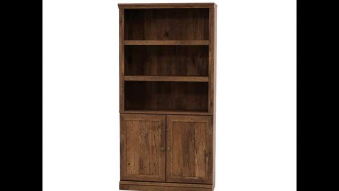 5 Shelf Bookcase with Doors - Sauder, 2 of 10, play video
