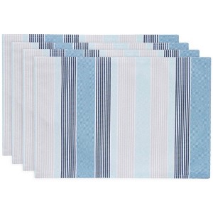 Izod Breakers Stripe Set of 4 Placemats - 1 of 3