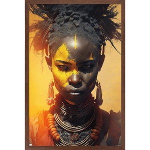 Trends International Wumples - Beautifully Fierce Framed Wall Poster Prints - 1 of 4