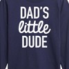 Boys' - Instant Message - Dad Set Little Dude Long Sleeve Graphic T-Shirt - 2 of 4