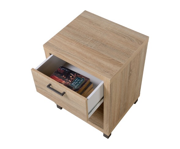 Cary 1 Drawer Nightstand Natural - Loft 607