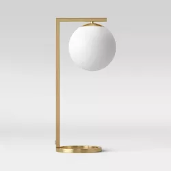 Globe Desk Lamp (Includes LED Light Bulb) White - Project 62™
