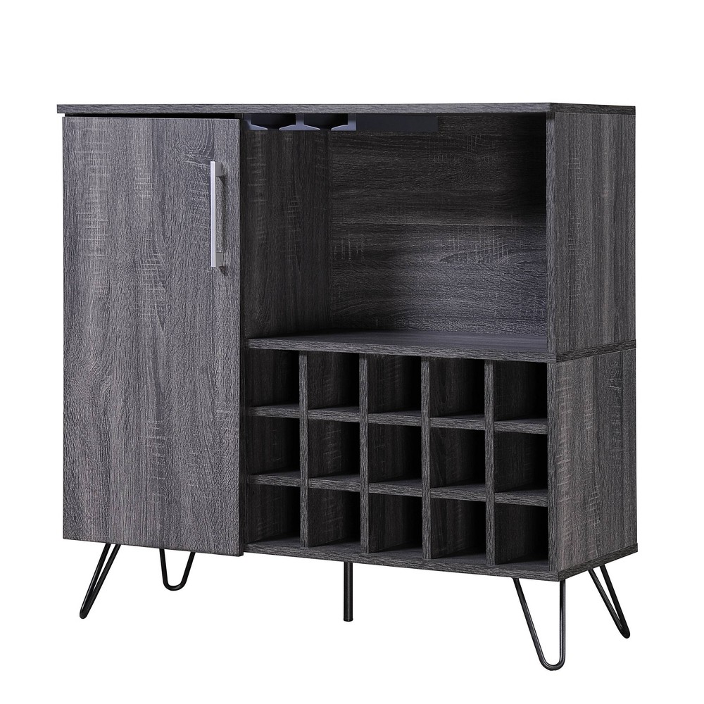 Lochner Mid Century Wine and Bar Cabinet Sonoma - Christopher Knight Home
