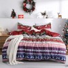 3 Piece Christmas Bedding Duvet Cover Set - 2 of 4