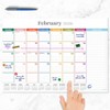 TF Publishing 13.5"x14.5" 2026 Rainbow Blocks Medium Desk Pad Monthly Blotter Calendar - 2 of 4