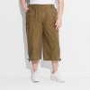 Women's Utility Cargo Capri Pants - Wild Fable™ - 2 of 3