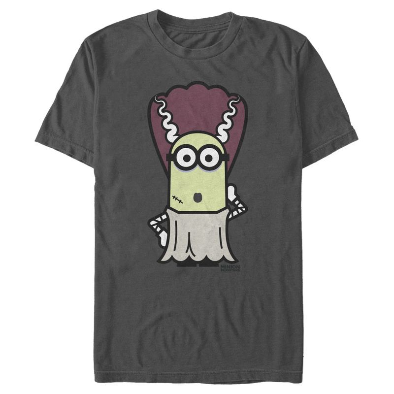 Men's Despicable Me Minions Bride Of Frankenstein Pose T-Shirt, 1 of 5