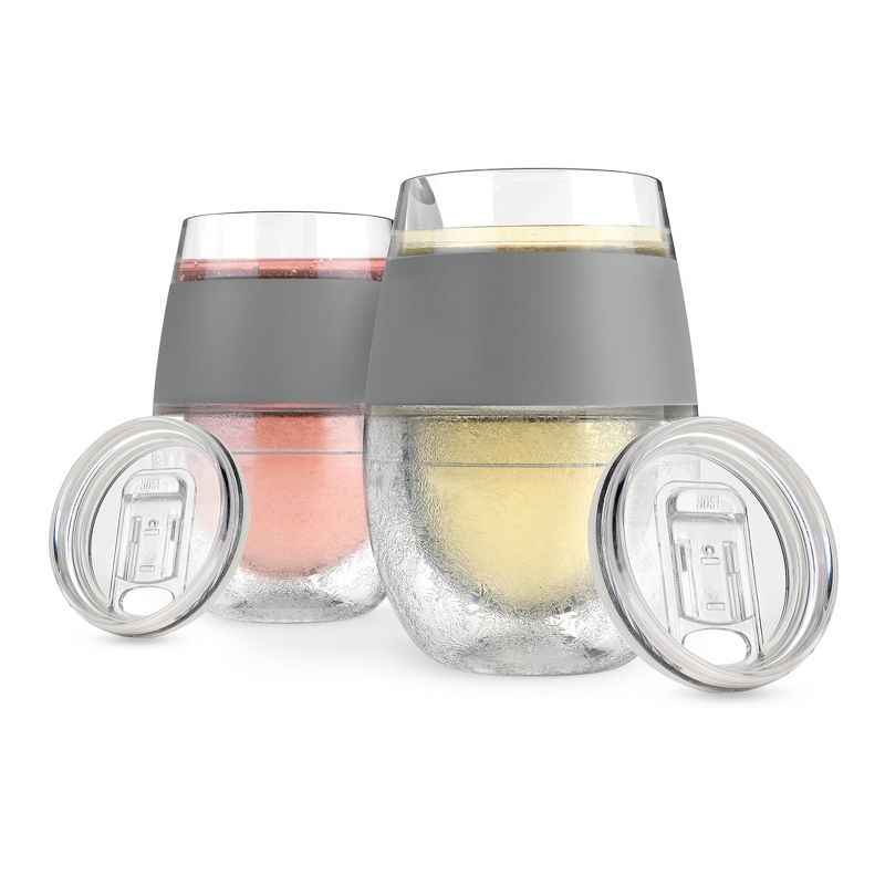 Host Cooling Wine Freeze Cup with Lid, Set of 2, 1 of 11