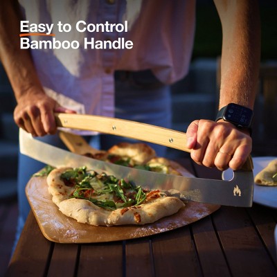 Solo Stove Pi Rocker Blade Grill Pizza Set Stainless Steel Finish