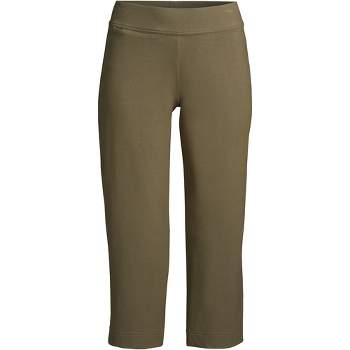 Lands' End Women's Sport Knit High Rise Elastic Waist Pull On Pants -  X-small - Rich Camel : Target
