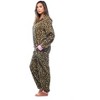 Just Love Womens One Animal Print Adult Bodysuit Hooded Pajamas - 3 of 4