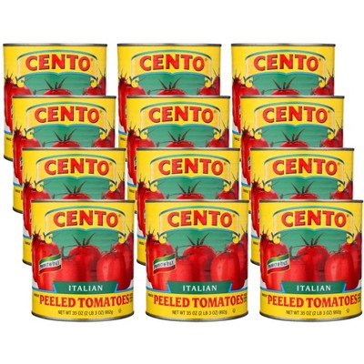 Cento Italian Peeled Tomatoes - 12 pack, 35 oz