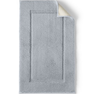 Lands' End Cotton Non-skid Contour Bath Rug