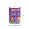 Briarwood Lane Flameless Candle 6x3 Painted Easter Eggs Flameless Candle with Timer for Easter - 2 of 4