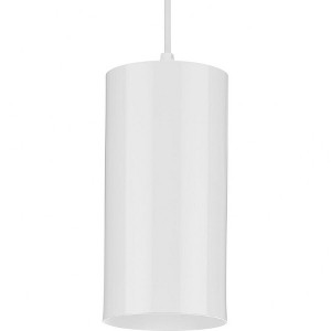 Progress Lighting, Cylinder, 1-Light, Outdoor Hanging Pendant, Antique Bronze, Modern, No Shade - 1 of 1