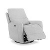 GDFStudio Euphemie Modern Swivel Power Recliner Upholstered Arm Chair - 4 of 4