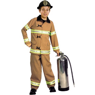 child's fireman dressing up outfit