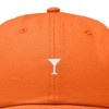 Dalix Lil Martini Embroidered Cotton Summer Outdoor Baseball Cap Dad Hat Womens - 2 of 4