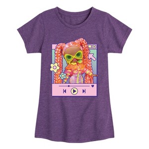 Girls' - LOL Surprise! - Play Dazzle Music Fitted Short Sleeve Graphic T-Shirt - 1 of 4