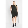 Women's Plus Size Ivy Wash Dress - black wash | CITY CHIC - 3 of 4