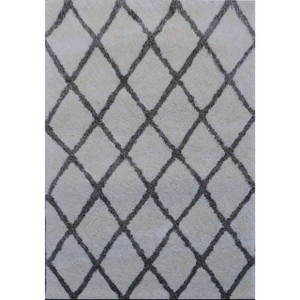 Noble House Moroccan Cream-Grey 5'x7' Rug - 1 of 2