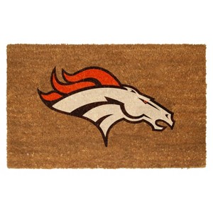 NFL Denver Broncos Logo Door Mat - 1 of 2