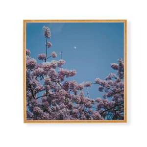 Deny Designs Hannah Kemp Cherry Moon Framed Wall Art Bamboo - 1 of 3