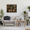 Stupell Industries Dark Moody Floral Botanical Closeup Detailed Design, 30" x 40" - 2 of 4
